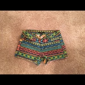 aztec shorts